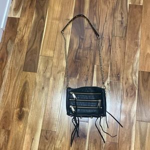 Rebecca Minkoff 3 Zip Mini MAC clutch crossbody bag